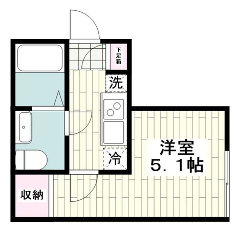 ブリーゼ磯子の物件間取画像